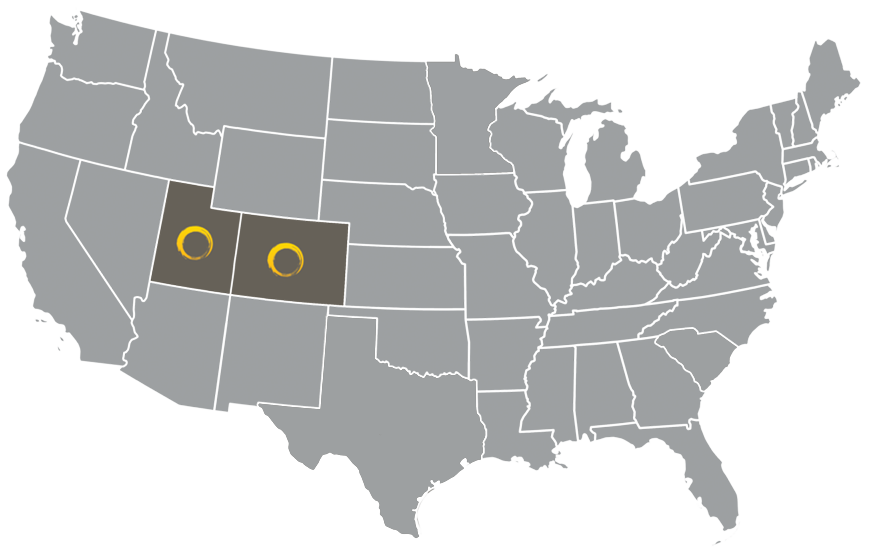 Solarise Solar location map - Solar panel installation in Colorado